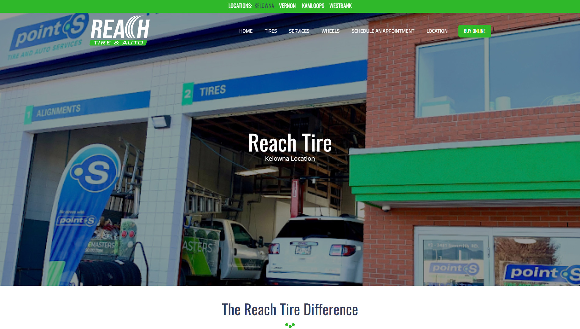 About Us Reach Tire and Auto Kelowna